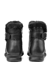 Hotter Black Millom II Zip Fastening Regular Fit Boots - Image 3 of 4
