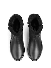 Hotter Black Millom II Zip Fastening Regular Fit Boots - Image 4 of 4