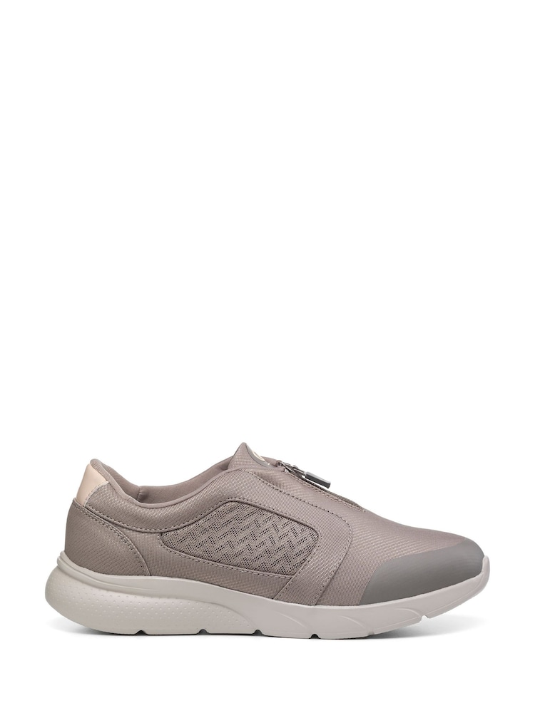 Hotter Brown Fika Slip-On / Zip Shoes - Image 1 of 4 Hotter Brown Fika Slip-On / Zip Shoes - Image 1 of 4