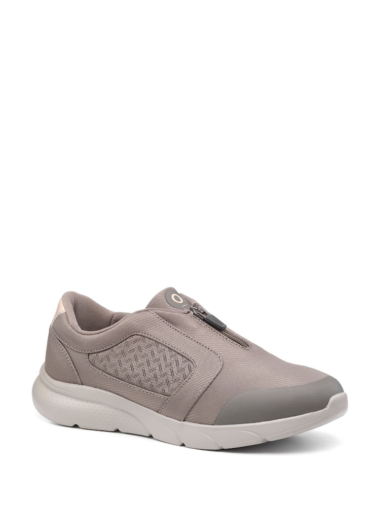 Hotter Brown Fika Slip-On / Zip Shoes - Image 2 of 4 Hotter Brown Fika Slip-On / Zip Shoes - Image 2 of 4