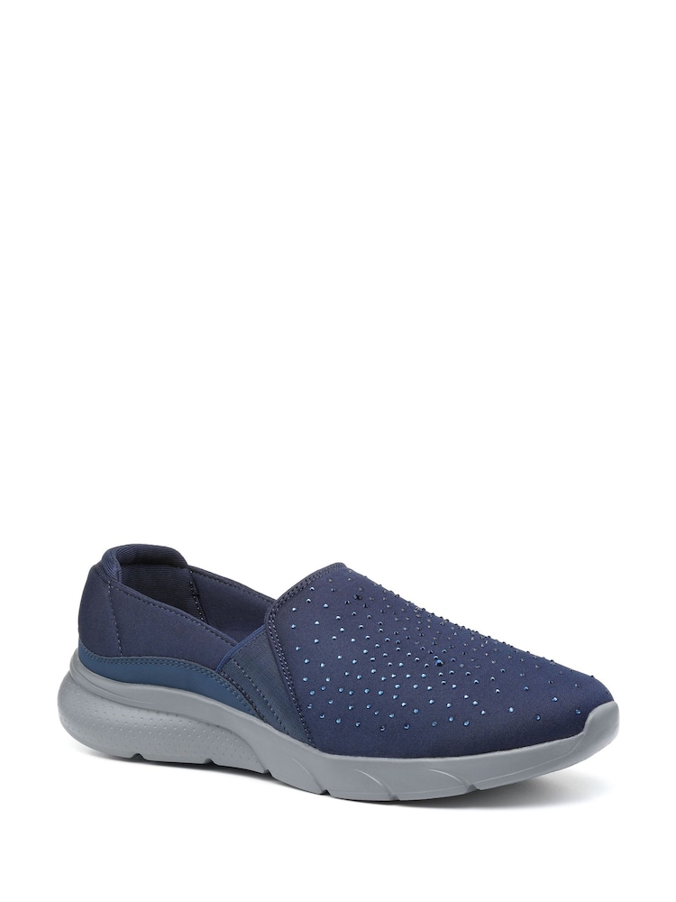 Hotter Blue Sisu Slip-On Regular Fit Shoes - Image 2 of 4