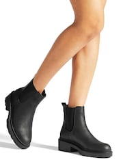 Carvela Black Boulder Chelsea Boots - Image 1 of 5