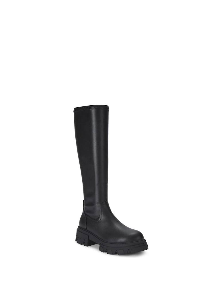Carvela Explorer Knee High Black Boots - Image 2 of 4