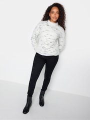M&Co Black Mid Wash Skinny Jeans - Image 2 of 4