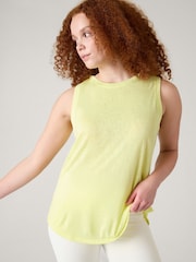 Athleta Yellow Breezy Tank Top - Image 1 of 5