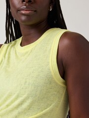 Athleta Yellow Breezy Tank Top - Image 5 of 5