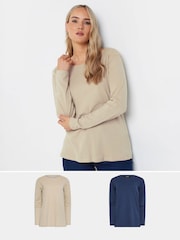 Pack de 100 camisetas de algodón 100 % con cuello redondo de Long Tall Sally - Imagen 1 de 5
