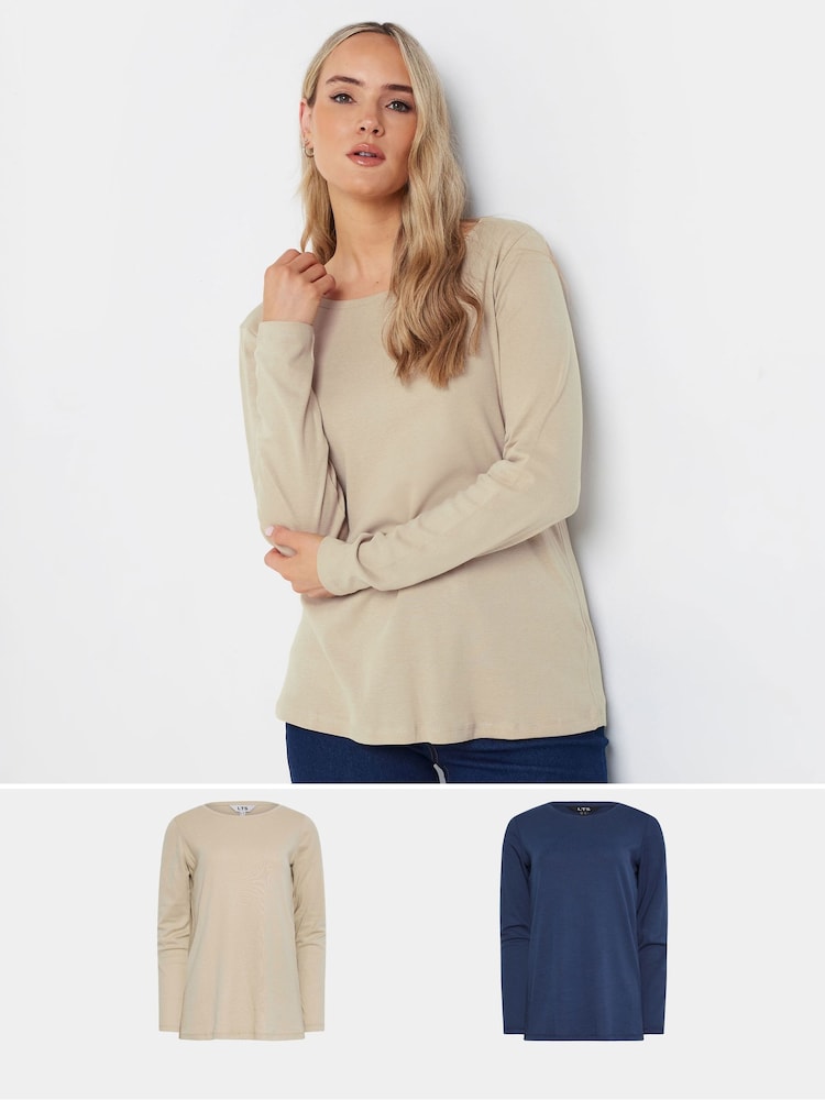 Pack de 100 camisetas de algodón 100 % con cuello redondo de Long Tall Sally - Imagen 1 de 5