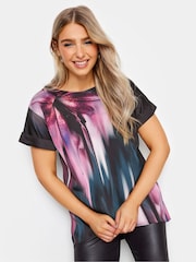 M&Co Black Turn Back Jersey Top - Image 1 of 4
