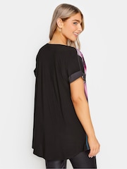 M&Co Black Turn Back Jersey Top - Image 2 of 4