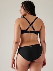 Athleta Black Square Neck Bra Cup Bikini Top - Image 2 of 5