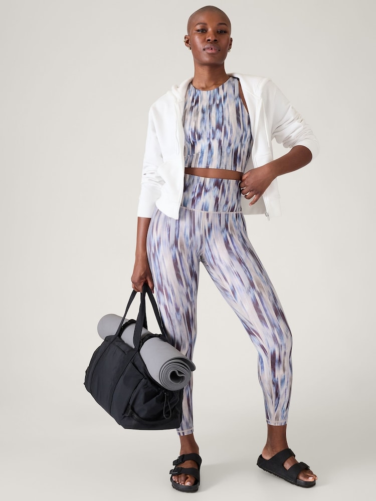 Athleta Purple Ultra High Waisted Elation 7/8 Leggings - Image 1 of 6