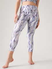 Athleta Purple Ultra High Waisted Elation 7/8 Leggings - Image 3 of 6