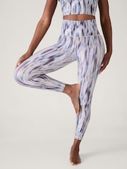 Athleta Purple Ultra High Waisted Elation 7/8 Leggings - Image 4 of 6