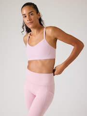 Athleta Pink A-C Cup Vital Sports Bra - Image 1 of 5
