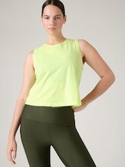 Athleta Green Ultimate Muscle Tank Top - Image 3 of 5