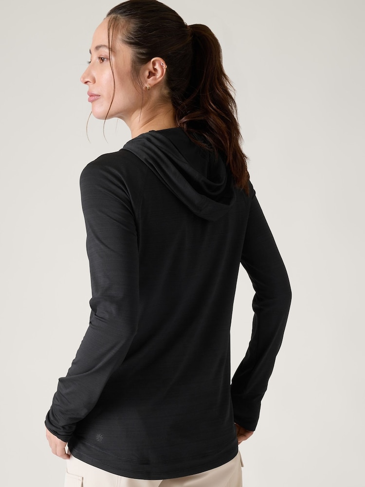 Athleta Black Pacifica Illume Relaxed Jacket - Image 2 of 5 Athleta Black Pacifica Illume Relaxed Jacket - Image 2 of 5