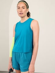 Athleta Blue Ultimate Muscle Tank Top - Image 1 of 4