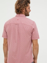 FatFace Pink Linear Print Shirt - Image 2 of 3