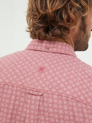 FatFace Pink Linear Print Shirt - Image 3 of 3