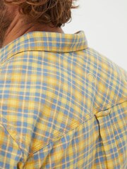 FatFace Yellow Gingham Shirt - Image 4 of 5