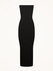 Wolford Black Fatal Bandeu Stretch Midi Dress - Image 4 of 5