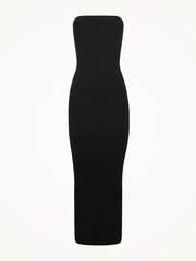 Wolford Black Fatal Bandeu Stretch Midi Dress - Image 5 of 5