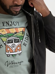 FatFace Brooke Black Zip Through Hoodie - Image 3 of 5