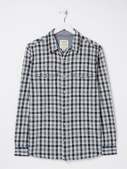 FatFace Blue Buxley Check Shirt - Image 6 of 6