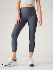Athleta Blue Interval Stash 7/8 Leggings - Image 1 of 3
