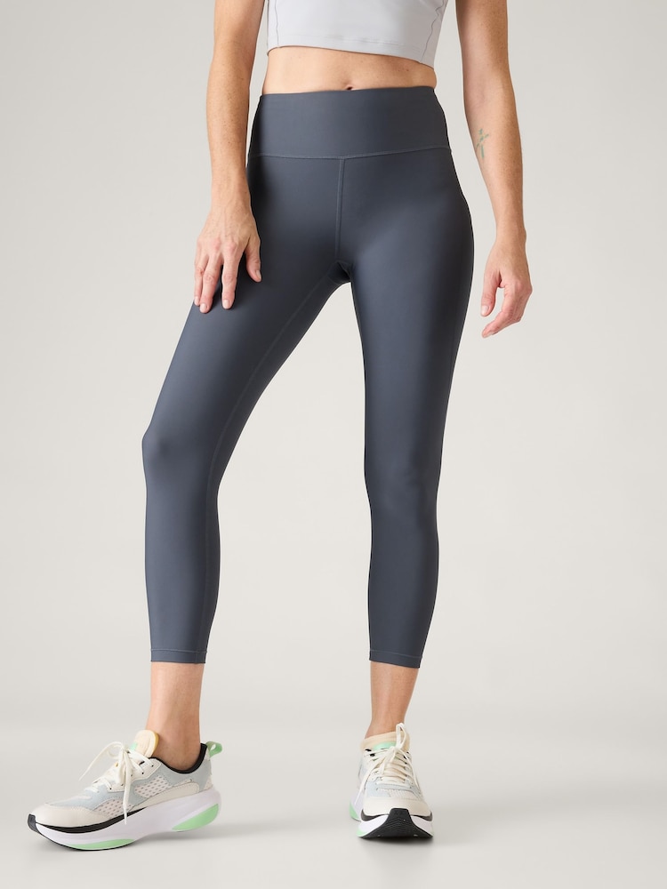 Athleta Blue Interval Stash 7/8 Leggings - Image 1 of 3