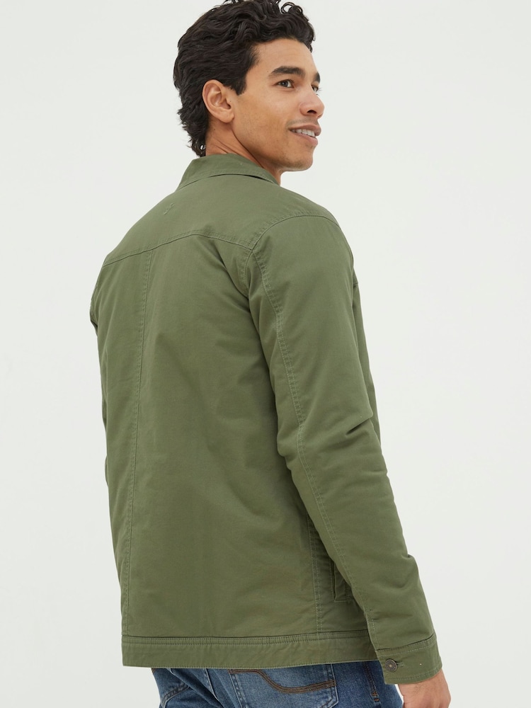 FatFace Green Rutland Jacket - Image 2 of 5 FatFace Green Rutland Jacket - Image 2 of 5