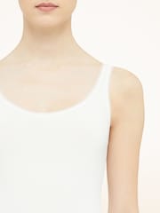 Wolford White Jamaika Vest String Bodysuit - Image 3 of 4