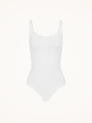 Wolford White Jamaika Vest String Bodysuit - Image 4 of 4