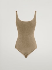 Wolford Beige Jamaika Vest String Bodysuit - Image 4 of 4