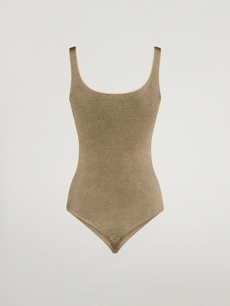 Wolford Beige Jamaika Vest String Bodysuit - Image 4 of 4