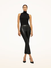 Wolford Black Jenna Flare Trousers - Image 1 of 5