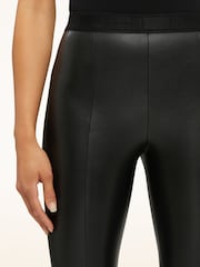 Wolford Black Jenna Flare Trousers - Image 3 of 5