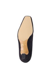 Pavers Van Dal Pointed Toe Leather Black Court Shoes - Image 5 of 5