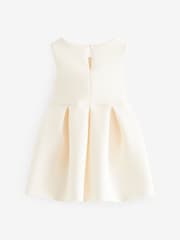 White Bow Party Dress (3mths-7yrs) - Image 2 of 3