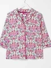 FatFace Zebra Multi Pyjamas Shirt - Image 6 of 6