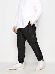 BadRhino Big & Tall Black Tech Cargo Trousers - Image 1 of 4