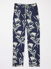 FatFace Blue Eva Spring Blooms Jersey Pyjamas - Image 5 of 5