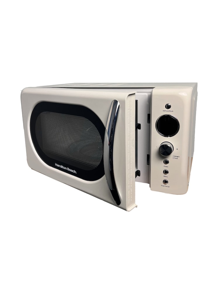 Hamilton Beach Cream 20 Litre Retro Microwave - Image 2 of 4