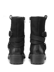 Hotter Black Blair Zip Fastening Boots - Image 4 of 4
