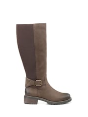 Hotter Brown Briley Zip Fastening Regular Fit Boots - Image 1 of 4