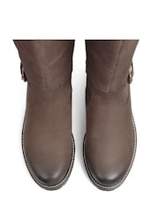 Hotter Brown Briley Zip Fastening Regular Fit Boots - Image 4 of 4