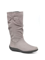 Hotter Grey Regular Fit Derrymore II Zip-Fastening Boots - Image 2 of 4