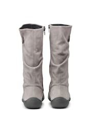 Hotter Grey Regular Fit Derrymore II Zip-Fastening Boots - Image 3 of 4