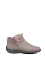 Hotter Grey Regular Fit Murmur Zip-Fastening Boots - Image 1 of 4